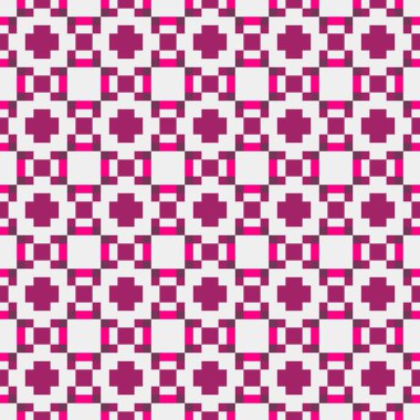 Soyut çapraz desenli üretken hesaplama sanatı çizimi