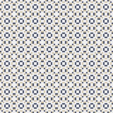 Soyut Geometrik Desen, üretken hesaplama sanatı çizimi 