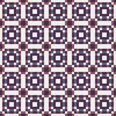 Soyut Geometrik Desen, üretken hesaplama sanatı çizimi 