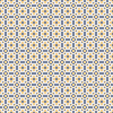 Soyut Geometrik Desen, üretken hesaplama sanatı çizimi 