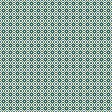 Soyut Geometrik Desen, üretken hesaplama sanatı çizimi 