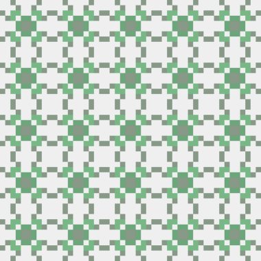 Soyut Geometrik Desen, üretken hesaplama sanatı çizimi 