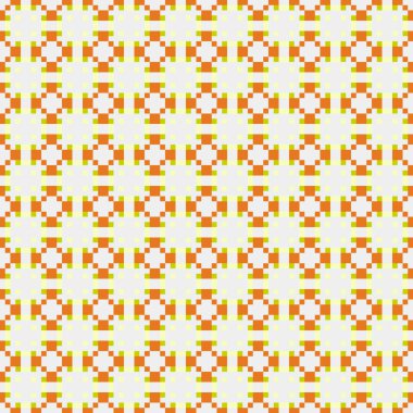 Soyut çapraz desenli üretken hesaplama sanatı çizimi