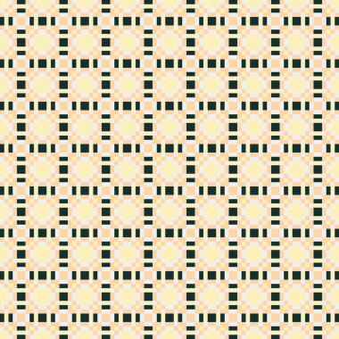 Soyut çapraz desenli üretken hesaplama sanatı çizimi