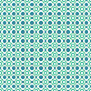 Soyut Geometrik Desen, üretken hesaplama sanatı çizimi 