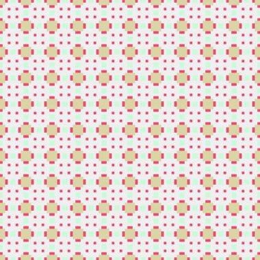 Soyut çapraz desenli üretken hesaplama sanatı çizimi