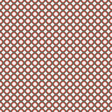 Soyut çapraz desenli üretken hesaplama sanatı çizimi