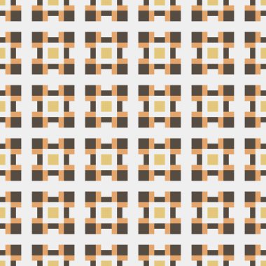 Soyut çapraz desenli üretken hesaplama sanatı çizimi