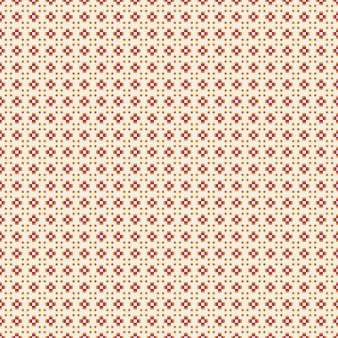 Soyut Çapraz Desen Sanatı Çizimi