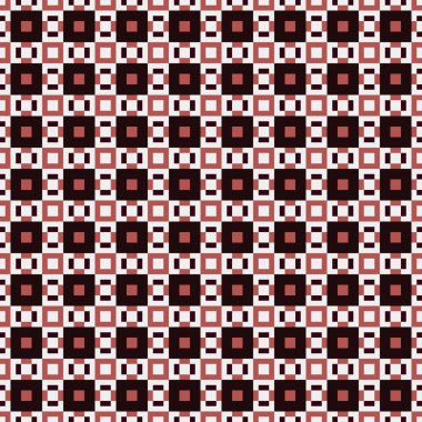 Soyut Geometrik Desen, üretken hesaplama sanatı çizimi 