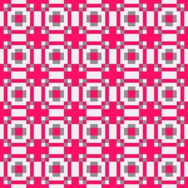 Soyut çapraz desenli üretken hesaplama sanatı çizimi