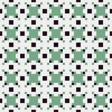 Soyut çapraz desenli üretken hesaplama sanatı çizimi