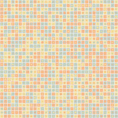 Soyut Geometrik Desen Sanat Çizimi