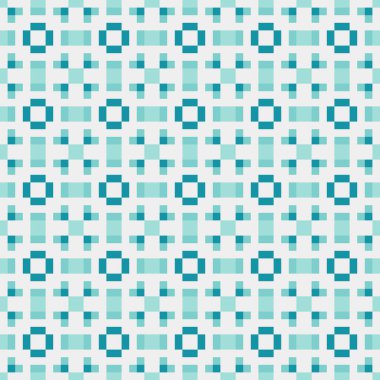 Soyut Geometrik Desen, üretken hesaplama sanatı çizimi 