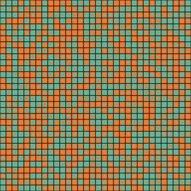 Soyut Geometrik Desen Sanat Çizimi