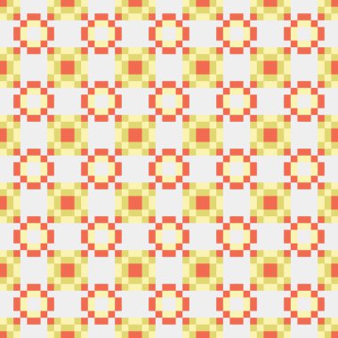 Soyut Çapraz Desen Sanatı Çizimi