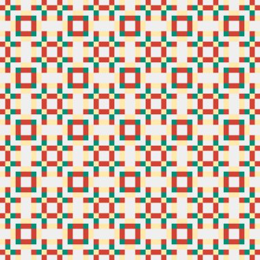 Soyut Çapraz Desen Sanatı Çizimi