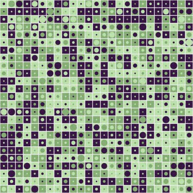 Soyut Geometrik Desen Sanat Çizimi