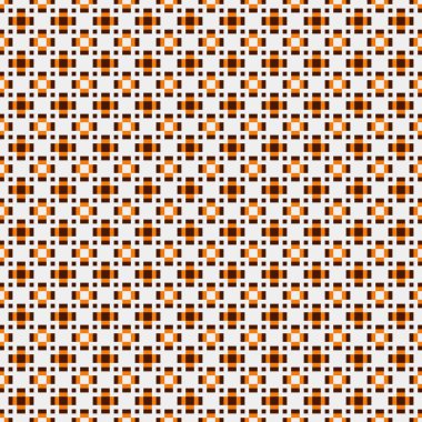 Soyut çapraz desenli üretken hesaplama sanatı çizimi