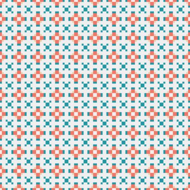 Soyut Çapraz Desen Sanatı Çizimi