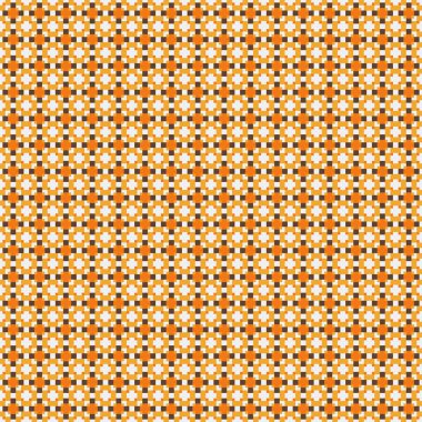 Soyut çapraz desenli üretken hesaplama sanatı çizimi