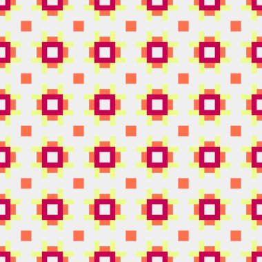 Soyut çapraz desenli üretken hesaplama sanatı çizimi