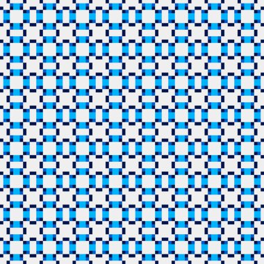 Soyut Geometrik Desen, üretken hesaplama sanatı çizimi