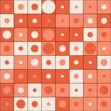 Soyut Geometrik Desen Sanat Çizimi