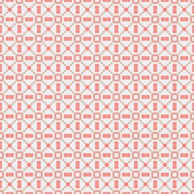 Soyut Geometrik Desen, üretken hesaplama sanatı çizimi 