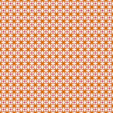 Soyut çapraz desenli üretken hesaplama sanatı çizimi