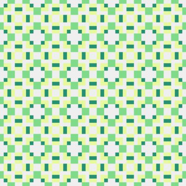 Soyut çapraz desenli üretken hesaplama sanatı çizimi