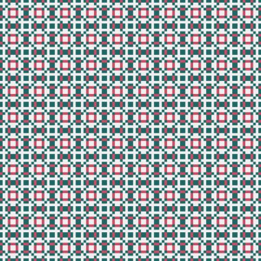 Soyut çapraz desenli üretken hesaplama sanatı çizimi