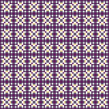 Soyut çapraz desenli üretken hesaplama sanatı çizimi