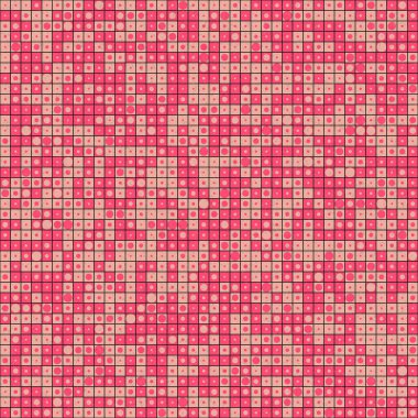 Soyut Geometrik Desen Sanat Çizimi