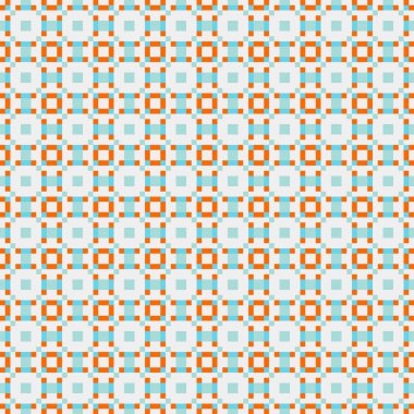 Soyut çapraz desenli üretken hesaplama sanatı çizimi