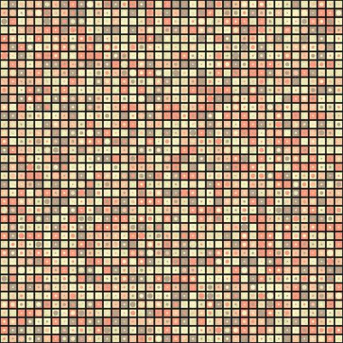 Soyut Geometrik Desen Sanat Çizimi