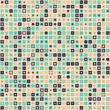 Soyut Geometrik Desen Sanat Çizimi