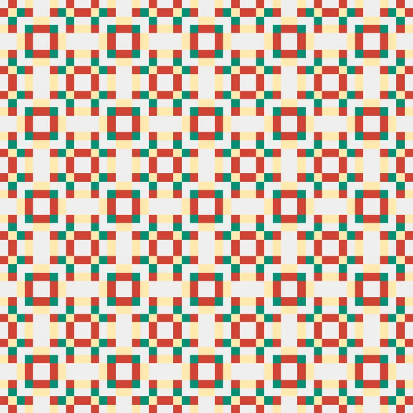 Illustration Abstraite Art Cross Pattern — Image vectorielle