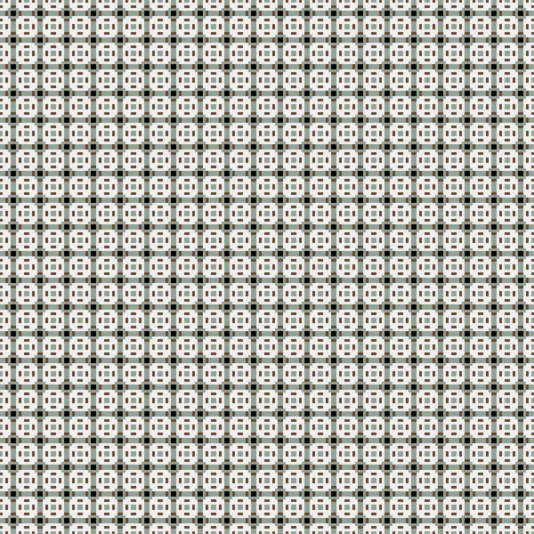 Abstrakte Kreuzmuster Generative Computergestützte Kunst Illustration — Stockvektor