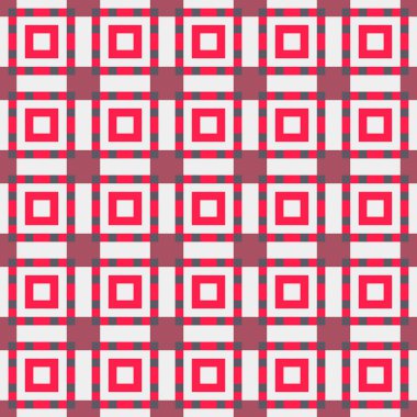 Soyut Çapraz Desen Sanatı Çizimi