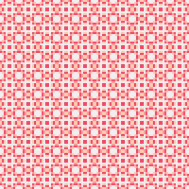 Soyut çapraz desenli üretken hesaplama sanatı çizimi