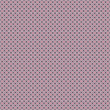 Soyut çapraz desenli üretken hesaplama sanatı çizimi