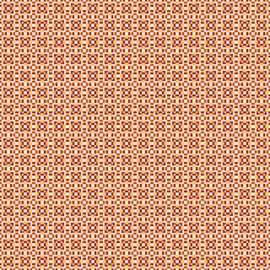 Soyut çapraz desenli üretken hesaplama sanatı çizimi