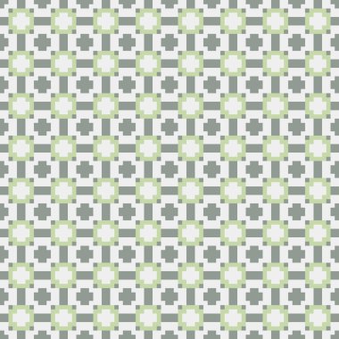 Soyut çapraz desenli üretken hesaplama sanatı çizimi