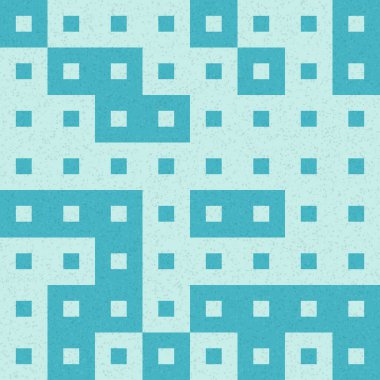 Soyut Geometrik Desen Sanat Çizimi