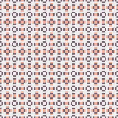 Soyut çapraz desenli üretken hesaplama sanatı çizimi