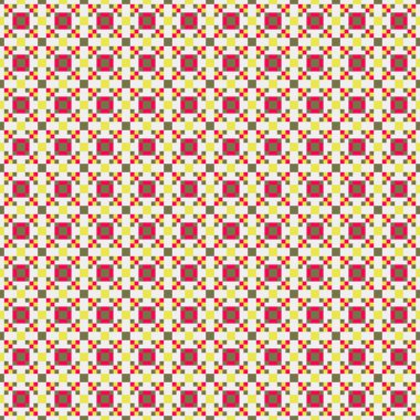 Soyut çapraz desenli üretken hesaplama sanatı çizimi