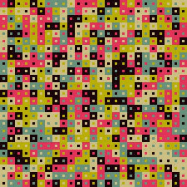 Soyut Geometrik Desen Sanat Çizimi