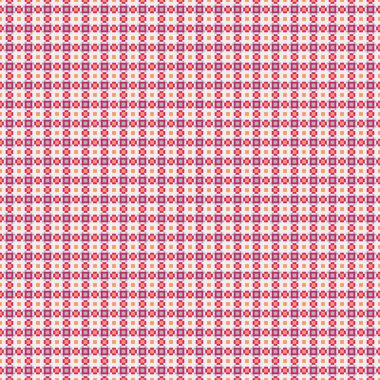 Soyut Çapraz Desen Sanatı Çizimi