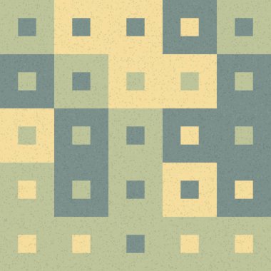 Soyut Geometrik Desen Sanat Çizimi